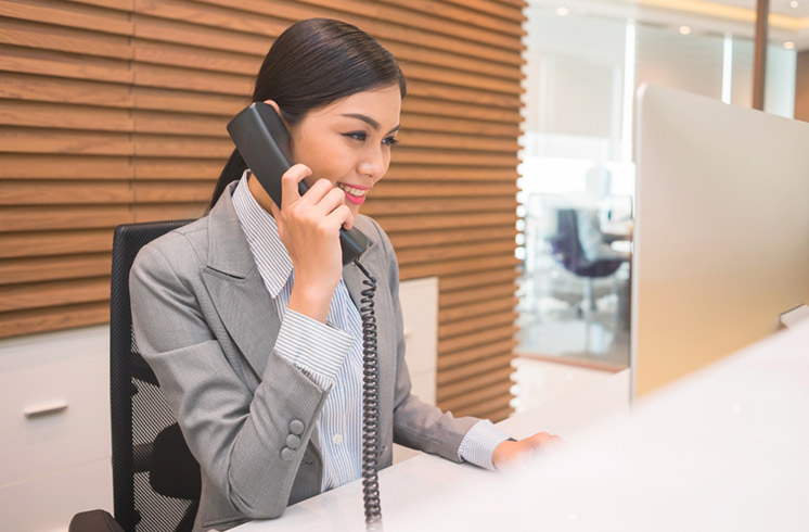 recepcionistas bilingue